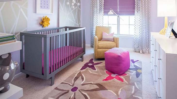 Интерьер детской комнтаты — оформляем комнату для новорожденного правильно